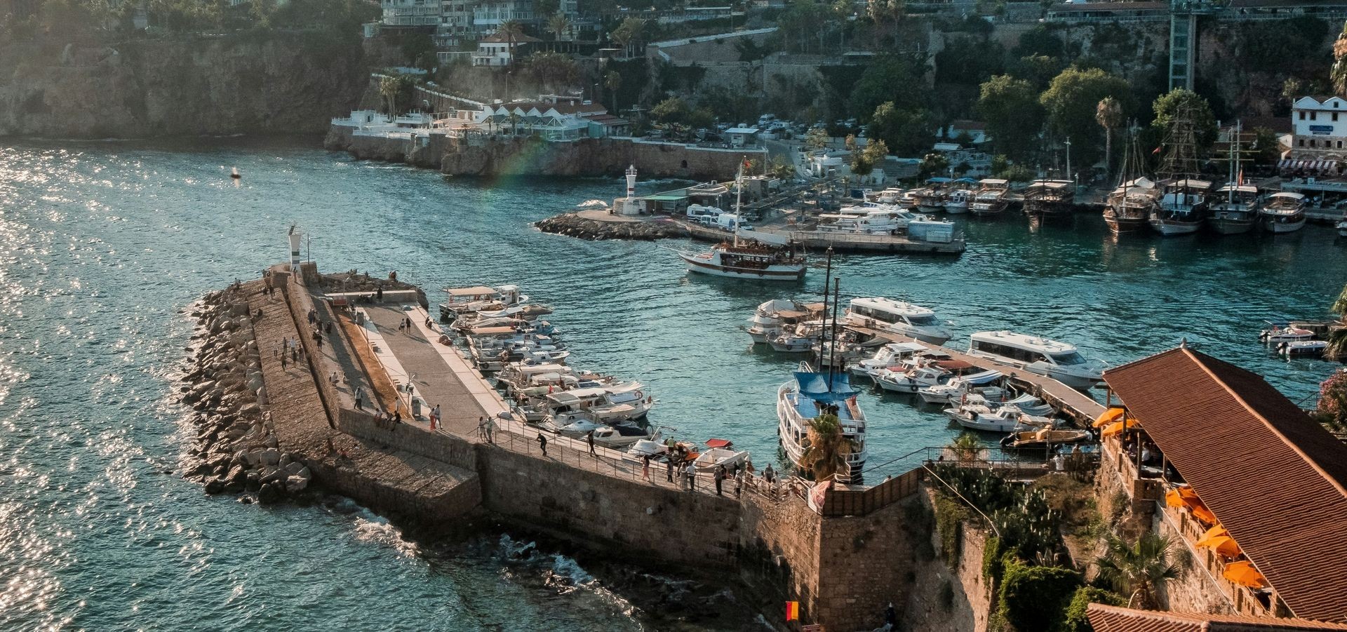 old harbor of Antalya